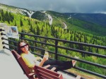 Mary, Top of Gondola in Colorado