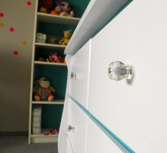 Baby Girl Nursery Pink Teal Gold Grey