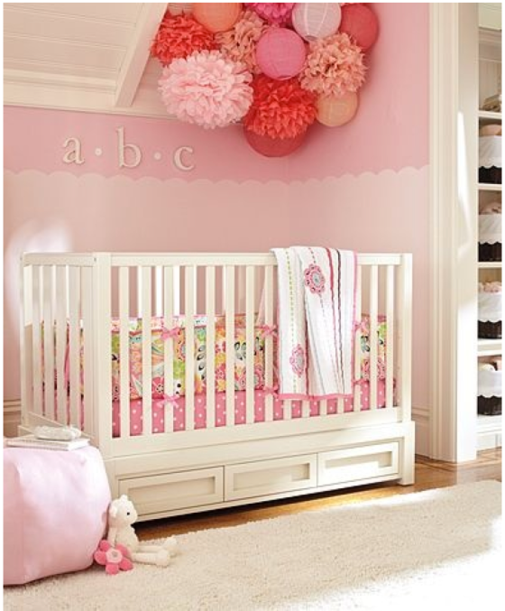 Baby Girl Nursery Room Inspiration