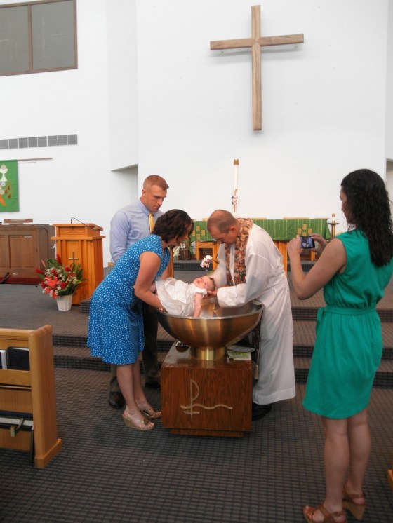 Liesl Baptism