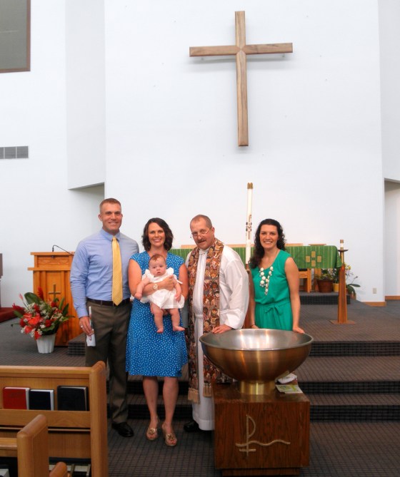 Liesl Baptism